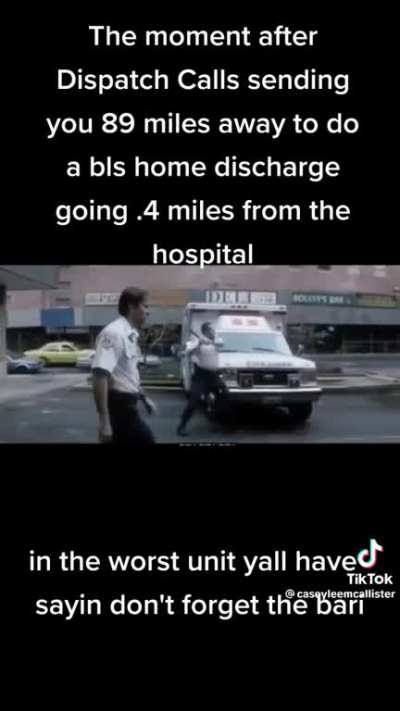 And its only your 19th call this shift