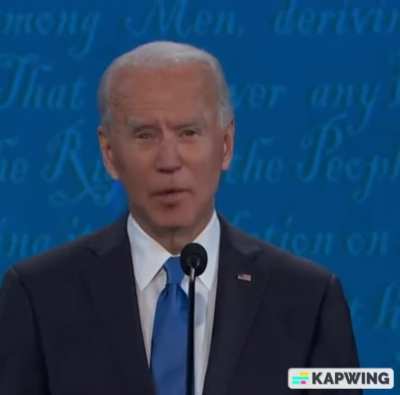 Biden buys a vhs player.