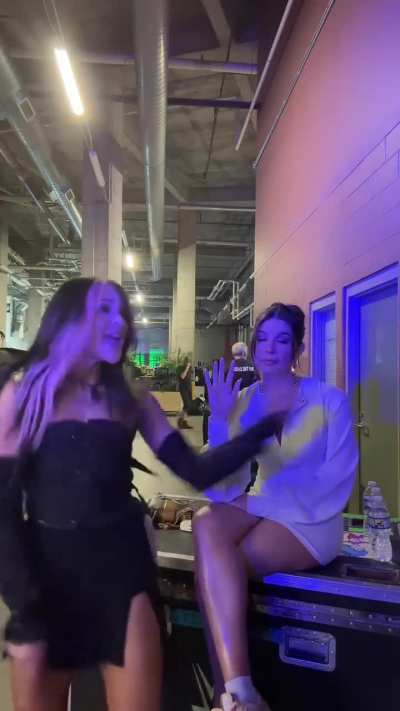 Dakota Kai and Cathy Kelley