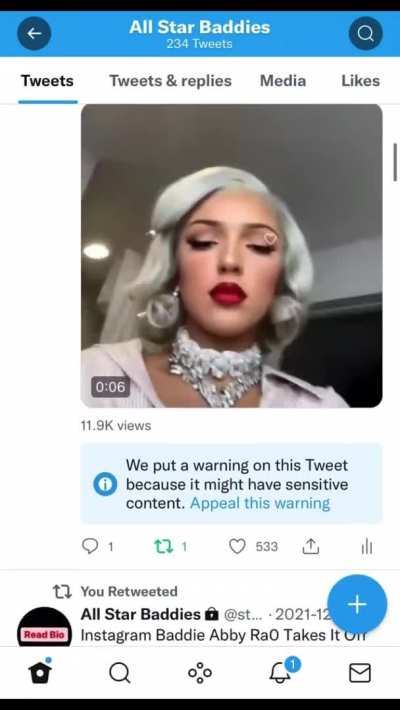 Instagram Baddie Abbi R@0 Loves Being Naked For You! Twitt<wbr>er:@s<wbr>tar_b<wbr>addie<wbr>s