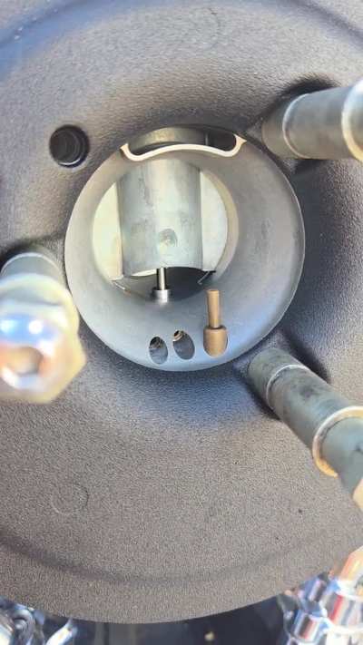 Fuel coming out of needle hole