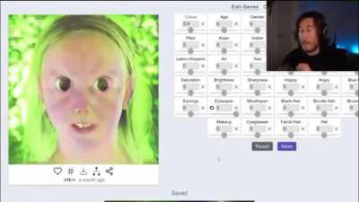 Mark using Artbreeder