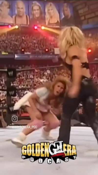 Mickie James and Trish Stratus