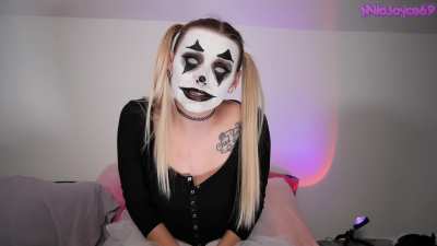 clown girl wants you to do crazy things..