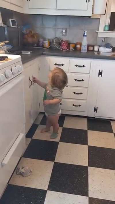 well he is starting to do impressions