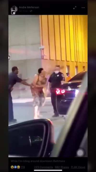 Women punches police but Brother denied the PP