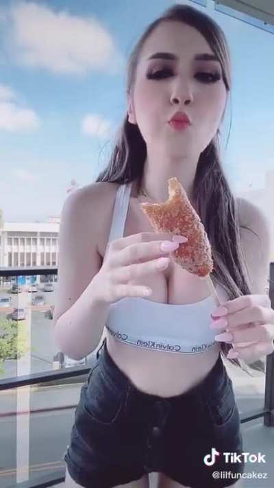 She's a snack