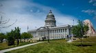 The F-35 flyover from the Capitol