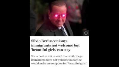 Least based politician in Italy