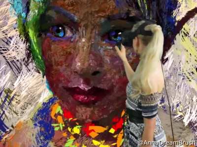 Summer's elf - Virtual reality painting