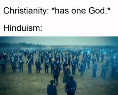 33 million gods