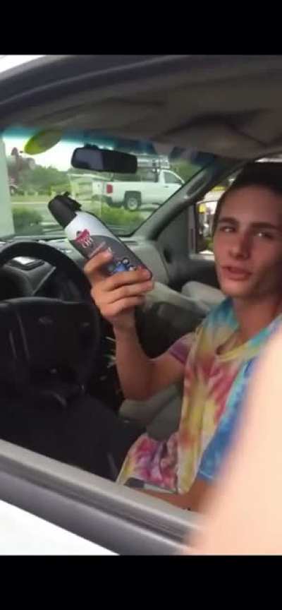 Getting high on air duster