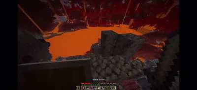 Nether is scary