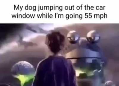 he is free