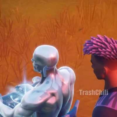 Silver surfer's chrome dome doesn't stand a chance