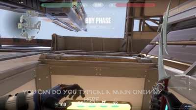 Simple guide on how to do double one way on Fracture A site