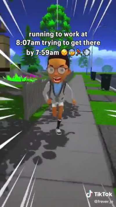 Late for work