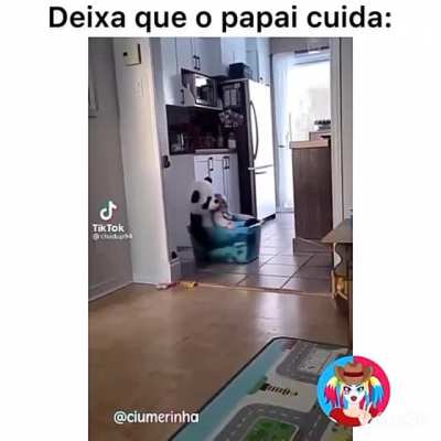 Pó fechar, pai vai cuidar