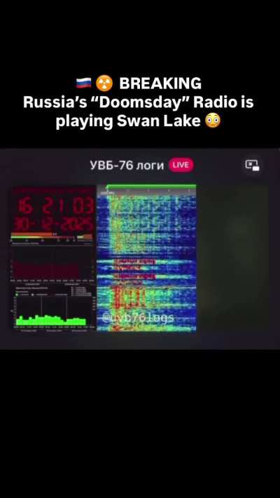 I wonder how UVB-76 still playing their radio station until this year