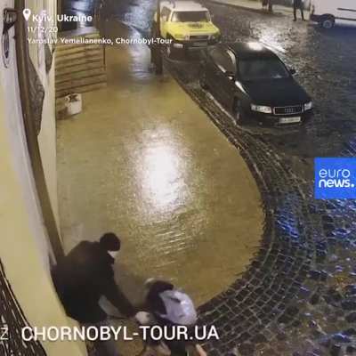 Slippery floor