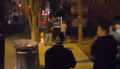 MMA fighter brutally knocks out man