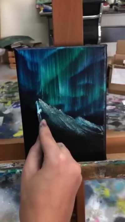 Someone watched Bob Ross as a child