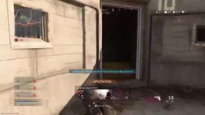 Going in for the bunker scraps