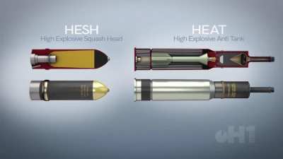 How Tank ammunitions work: APFSDS, HESH & HEAT