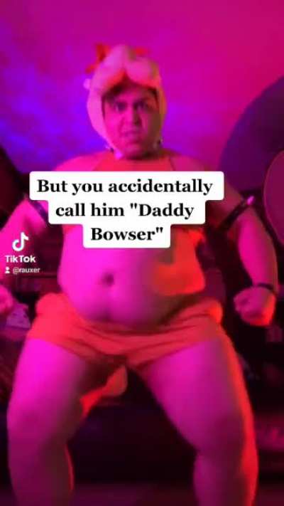 This bowser cosplayer