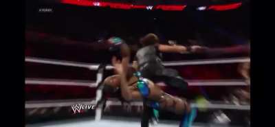 Naomi laid out flat