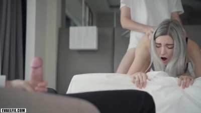 Watching Her Getting Creampie