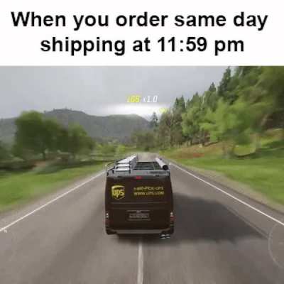 I appreciate the delivery drivers