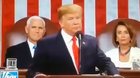 If you're a democrat and you clap for President Trump, you better watch your ass!