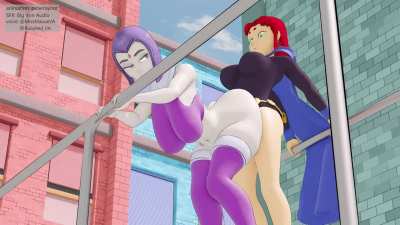 Raven creampied by Futa Raven (Petershentai) [DC]