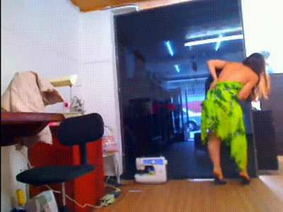 Caught Camming at Work