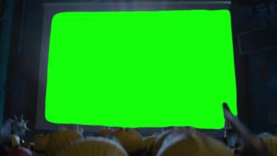 [GREEN SCREEN] Minions cheering and booing at Slideshow/Screen - Despicable Me 3 Meme Template