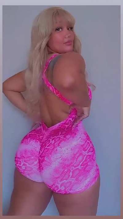 Caking in pink