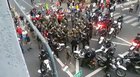 Ecuadorian army defends protestors against police