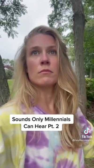Sounds only millennials can hear