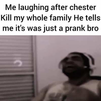 Hahaha chill..