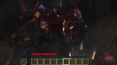 Transformers cybertron BUT it’s Minecraft!