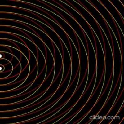 Simulation of Young's Double Slit Experiment