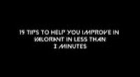 15 Tips to help you improve in Valorant in less than 3 Minutes