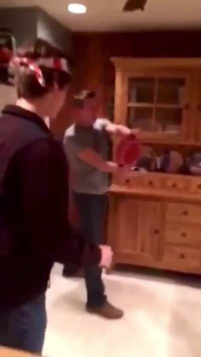 Vintage kitchen karate