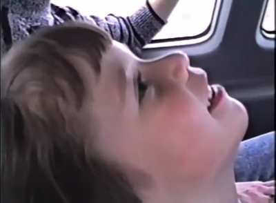 Watched a home video today. Apparently I’ve been tripping since 1990.
