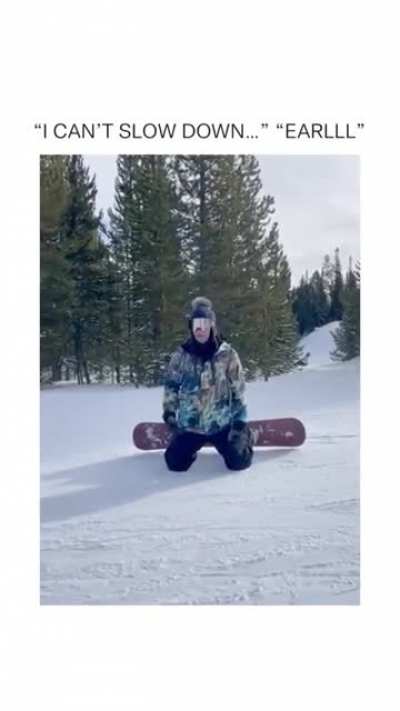 Earl can't slow down