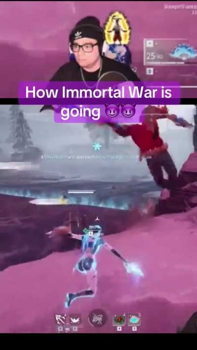 1 v 3 CLEANUP in Immortal War 😮‍💨😤
