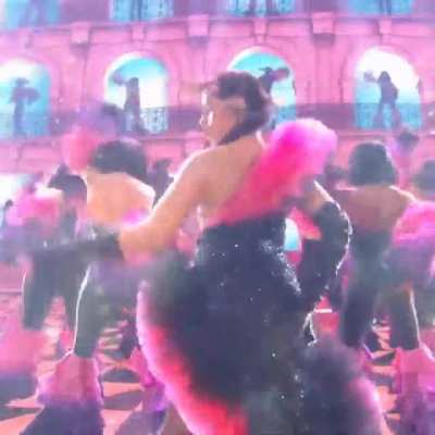 Camila performing on VMAs