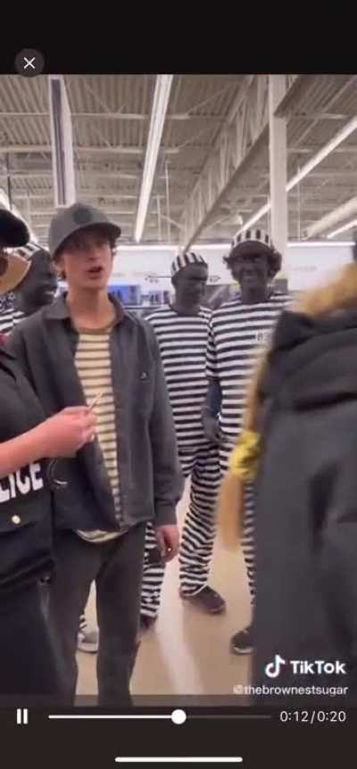 MAGA Nazis in Utah wearing black face