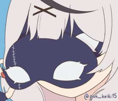 Chloe's mask (animation) ...